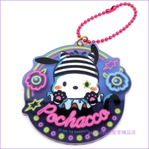 asdfkitty可愛家☆帕洽狗萬聖節壓克力吊牌/吊飾/掛飾-日本正版商品