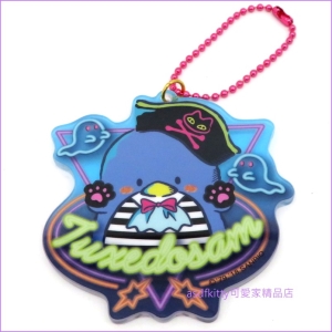 asdfkitty可愛家☆山姆企鵝萬聖節壓克力吊牌/吊飾/掛飾-日本正版商品