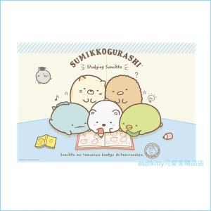 asdfkitty可愛家☆角落精靈/角落生物寫字野餐墊/沙灘墊-90*60公分-防水材質-日本正版商品