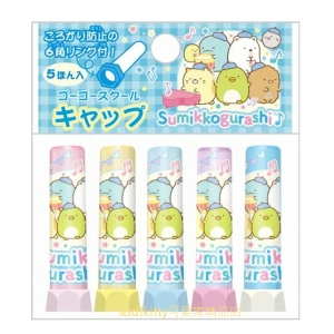 asdfkitty*日本san-x角落生物音樂會5入六角鉛筆蓋/鉛筆延長器/鉛筆套/鉛筆帽-日本製