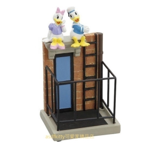 asdfkitty*迪士尼唐老鴨黛西造型筆筒/置物架/收納架/擺飾品-日本正版商品