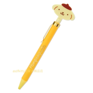asdfkitty*布丁狗大臉造型按壓式原子筆-黑色-日本正版商品