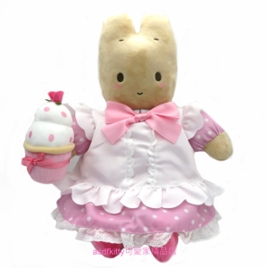 asdfkitty*茉莉兔拿蛋糕造型絨毛娃娃/玩偶-12吋-日本正版商品