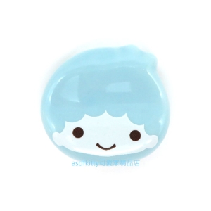 asdfkitty*雙子星KIKI大臉造型陶瓷筷架-日本製