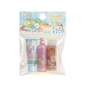 asdfkitty*日本san-x角落生物 藍色星星 牙膏沐浴乳牛奶 3入造型鉛筆蓋/鉛筆延長器/鉛筆套/鉛筆帽