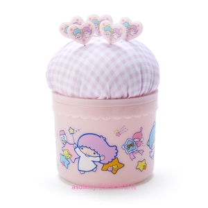 asdfkitty*雙子星針線收納盒/針線包/縫紉盒-日本正版商品