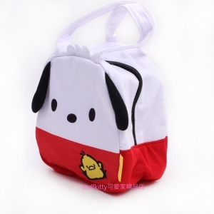 asdfkitty*帕洽狗造型棉布手提袋/手提包/便當袋-小巧可愛-大人小孩都好用-日本正版商品