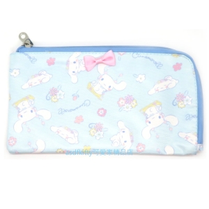 asdfkitty*大耳狗口罩收納包/化妝包/置物包/文具袋/筆袋-日本正版商品