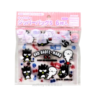 asdfkitty*酷企鵝夾鏈袋S號-6入-11*11.7公分-夾鍊袋/收納袋/文具袋/藥品袋-日本正版商品