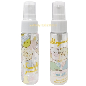 asdfkitty*日本san-x角落生物睡衣款攜帶式噴霧空罐＋擠壓空瓶-30ML-酒精噴瓶.洗手乳空瓶-日本正版商品