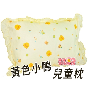 黃色小鴨GT-81311兒童枕 ~天然素材、乾爽舒適，抗菌防臭處理