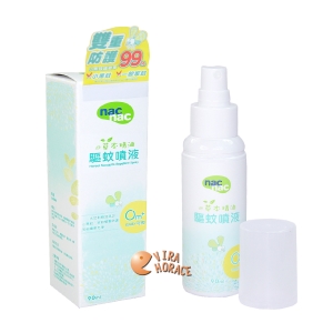 Nac Nac 草本精油驅蚊噴液90ML (驅蚊噴液、驅蚊液) 大容量新上市，可倒噴更方便