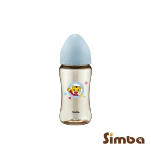 Simba 小獅王辛巴巧虎PPSU寬口中奶瓶270ML，嚴選美國SOLVAY PPSU頂級原料，通過國際SGS嚴格檢驗