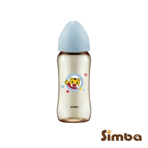 Simba 小獅王辛巴巧虎PPSU寬口大奶瓶360ML，嚴選美國SOLVAY PPSU頂級原料，通過國際SGS嚴格檢驗