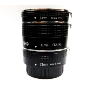 【微距近攝 資料翻拍】for Pentax KA/AF HANSA EXTENSION TUBE 接寫圈 自動對焦用 三環一組 ~日本製~現貨