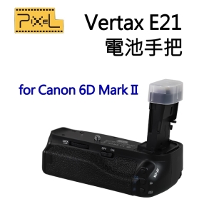 【富豪相機】Pixel 品色E21電池手把 for 6DII Mark II~開年公司貨