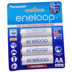 【富豪相機】Panasonic低自放電3號鎳氫充電電池 2000mAh充電電池4顆BK3MCCE4BTW ~公司貨~適相機閃光燈(日本製造)