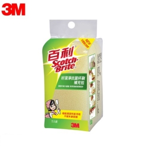 3M-百利好潔淨抗菌杯刷補充包(1入)