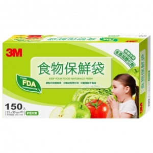 3M 食物保鮮袋(中)盒裝150入*2盒