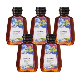 【i郵箱】高山蜂蜜375g*5瓶-超值組