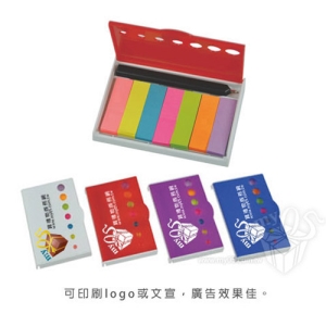 原子筆+七色記憶貼