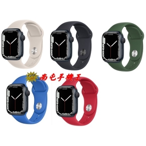 =南屯手機王=Apple Watch Series 7 GPS版  41mm  鋁金屬錶殼＋運動型錶帶  宅配免運費