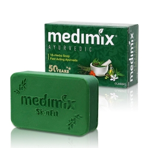 《省您錢購物網》全新~美姬仕 Medimix 印度美肌皂 綠寶石皇室藥草皂(深綠草本