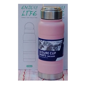 《省您錢購物網》全新~304不銹鋼戶外保溫運動水壺(530ml)