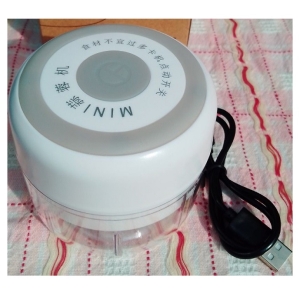 《省您錢購物網》全新~USB充電 mini碎菜機/蒜泥器/蒜蓉機(100ml)