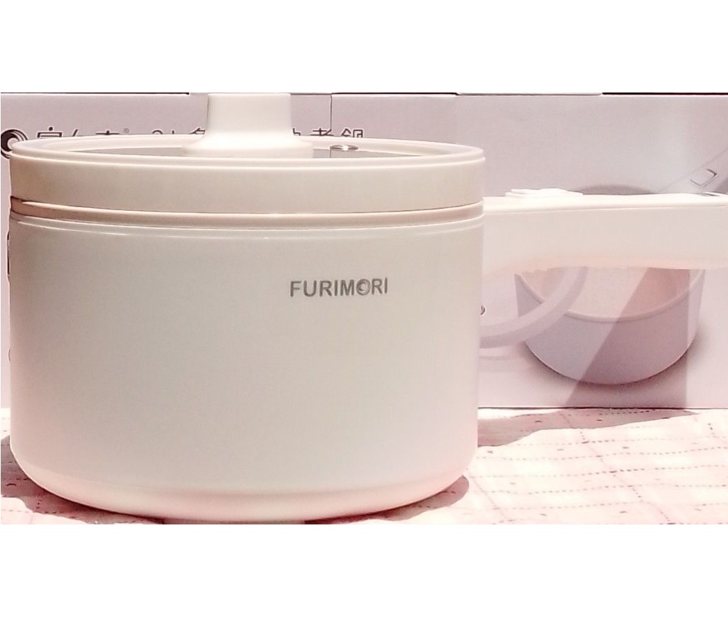 《省您錢購物網》全新~富力森2L多功能美食鍋/快煮鍋/ 電火鍋(FU-EH217W)＋贈304不鏽鋼餐具手提包*1組