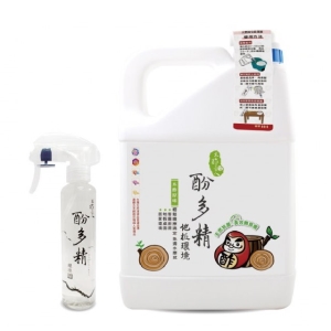 【木醋液達人】酚多精天然除臭抗菌液4900ml(l贈3瓶150ml酚多精噴霧)