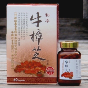 【高雄六龜鄉】和平牛樟芝(500mg/60粒裝)五盒下殺價!!再送牛樟芝手工皂