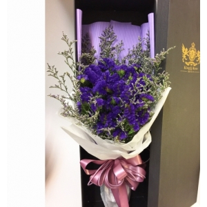 【情人節花束】紫星辰花束禮盒