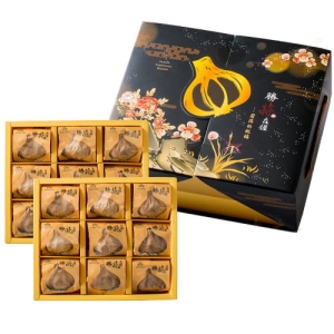勝蒜在握 金鑽禮盒/黑蒜9＋9(黑蒜粒400g)