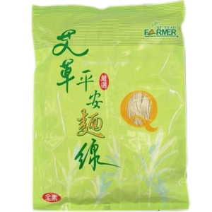 艾草平安麵線(3包)＋艾草養生麵條(3包)