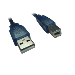SAFEHOME USB 2.0 延長轉接線 10公尺、10米 A公對B公 扁頭對方頭 CU0408