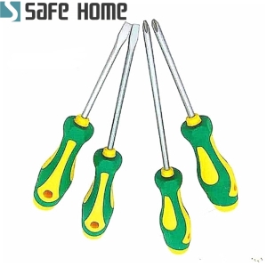 SAFEHOME 6吋一字起子、螺絲刀、螺絲起子、帶磁性、拆卸工具、電腦組裝 CP0801F