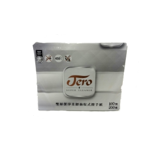 【免運費】潔柔擦手紙巾100抽(200張)20包