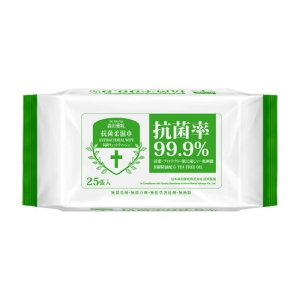森田藥粧抗菌柔濕巾25入