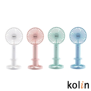 Kolin歌林 香薰小風扇(白/粉/藍/綠 顏色隨機) KF-DL4U07