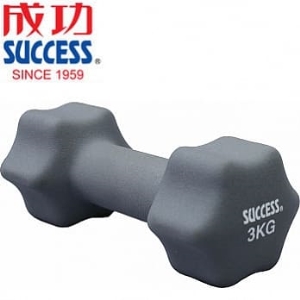 成功 S5213 防滑塑身啞鈴3kg