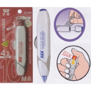 SDI手牌 i-PUSH輕鬆按彈匣式修正帶CT-305