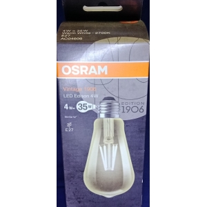 歐司朗 復古型4W LED燈絲燈泡
