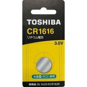 東芝鈕扣電池CR1616 1入