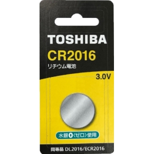 東芝鈕扣電池CR2016 1入