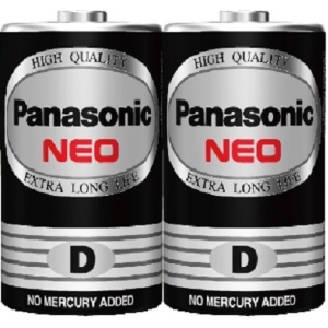 國際Panasonic 錳乾電池 1 號 2 入