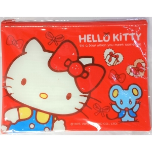 HELLO KITTY蝴蝶結_可愛資料袋