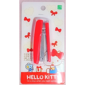 HELLO KITTY蝴蝶結卡式訂書機