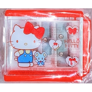 KITTY蝴蝶結-三孔四方削筆器