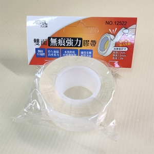 力大#12522-加厚型雙面無痕強力膠帶